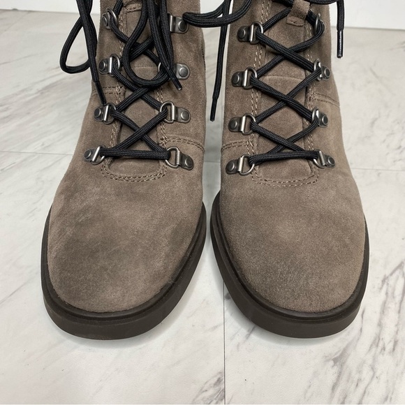 New! Lucky Brand Dareek Lace Up Combat Bootie 9 1/2 M - Picture 9 of 14